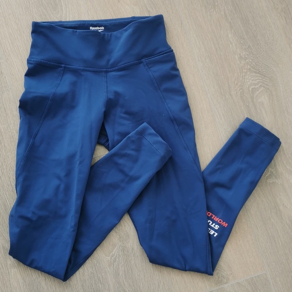 les mills lux leggings batik blue - Picture 4 of 4